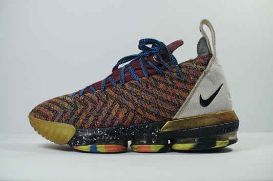 Nike LeBron James XVI 16 WTL LMTD WHAT THE MULTICOLOR